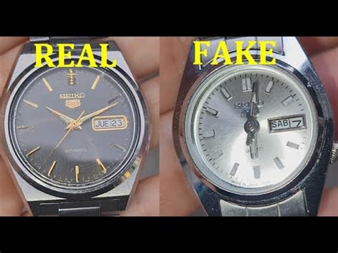 how to spot a fake seiko watch|authentic seiko watch.